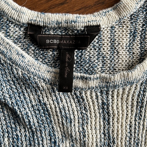 2/$15 BCBG Maxazria Cotton Crop Dolman Sleeve Sweater - Size XS - Picture 2 of 8